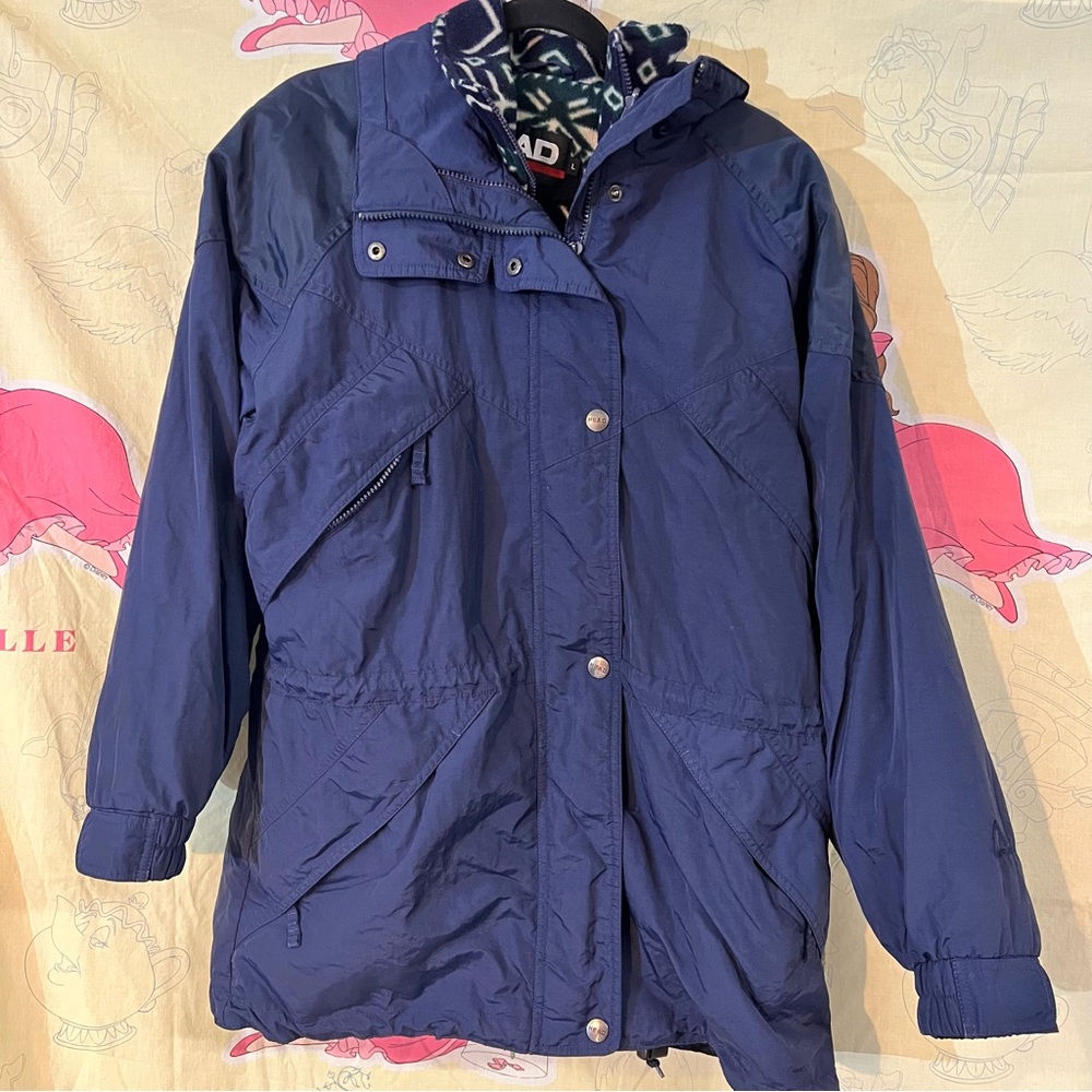Vintage Head Skiwear Jacket with Removable Fleece Liner
